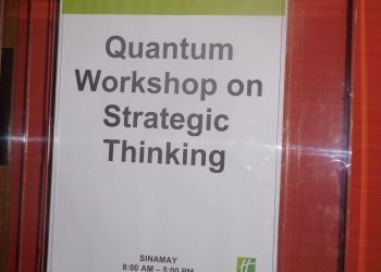Strategic thinking workshop for MP Comaso